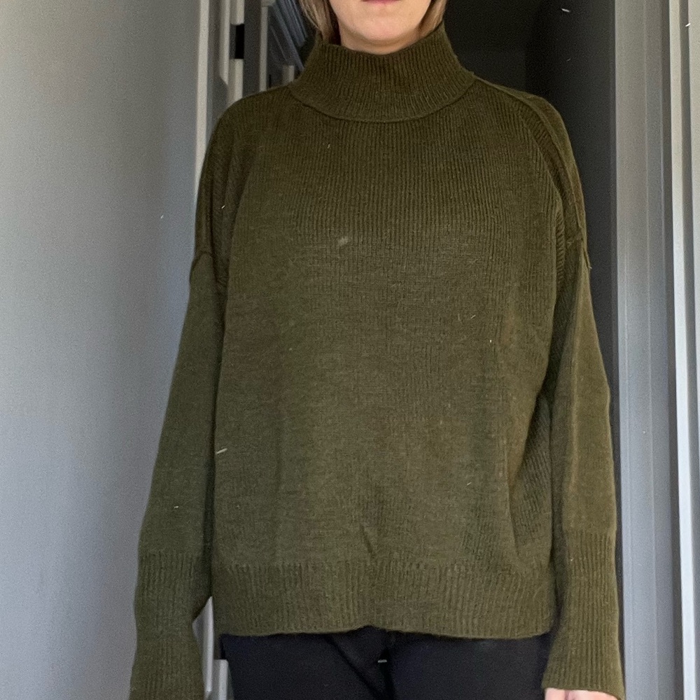 Olive Green Sweater